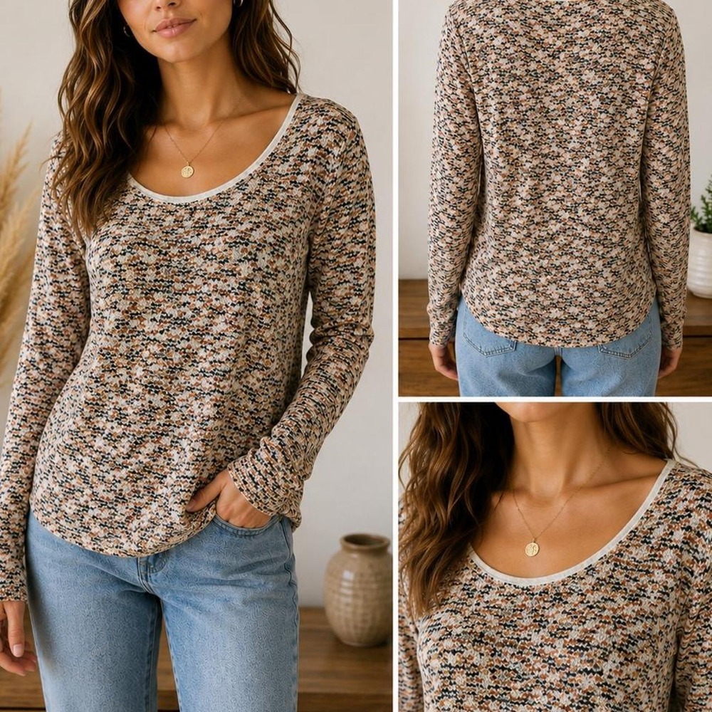 We The Free Speckled Knit